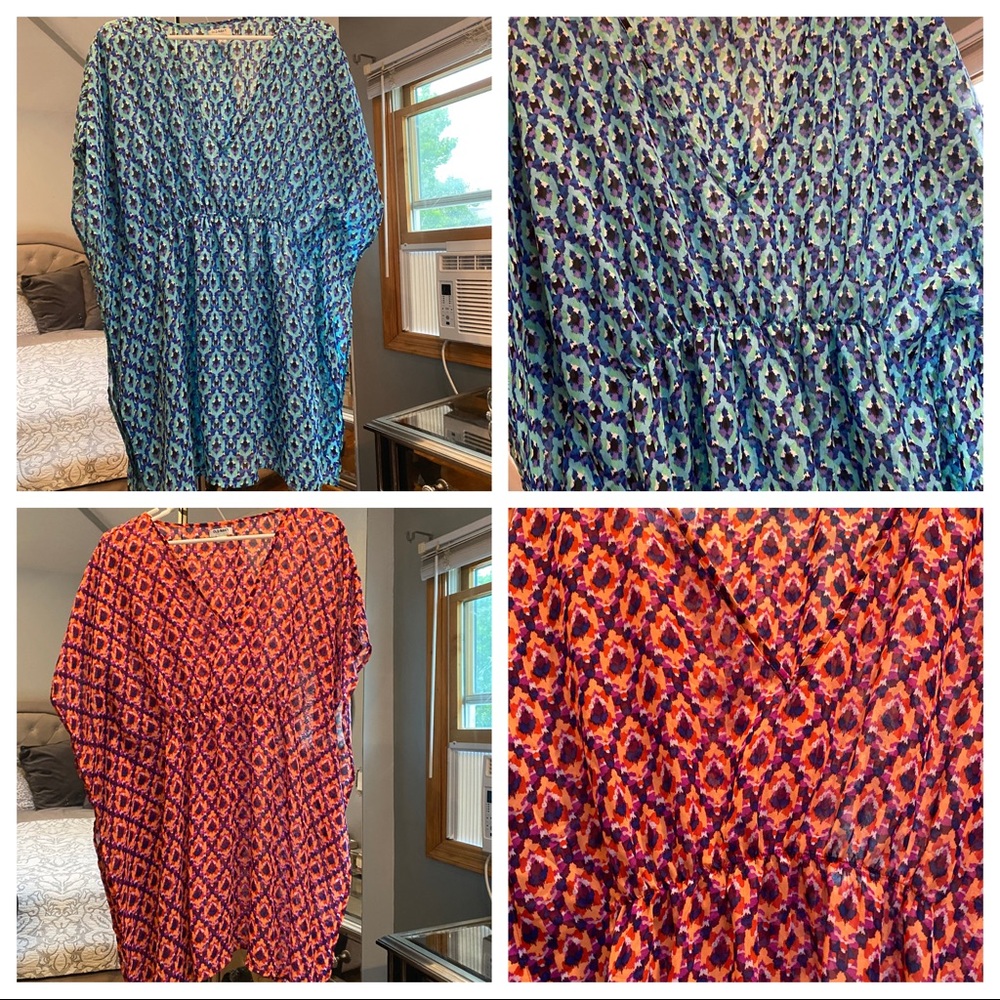 Set of 2 Swim Cover Up/Size L excellent condition